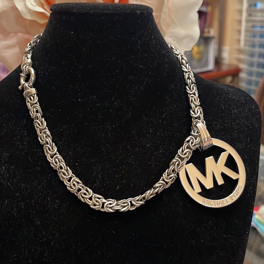 MK pendant only chain sold separately. Uniquely designed by myself. - Picture 5 of 9
